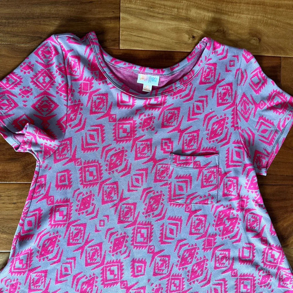 LuLaRoe Jacquard Aztec Print Carly Dress size XS - Picture 2 of 3